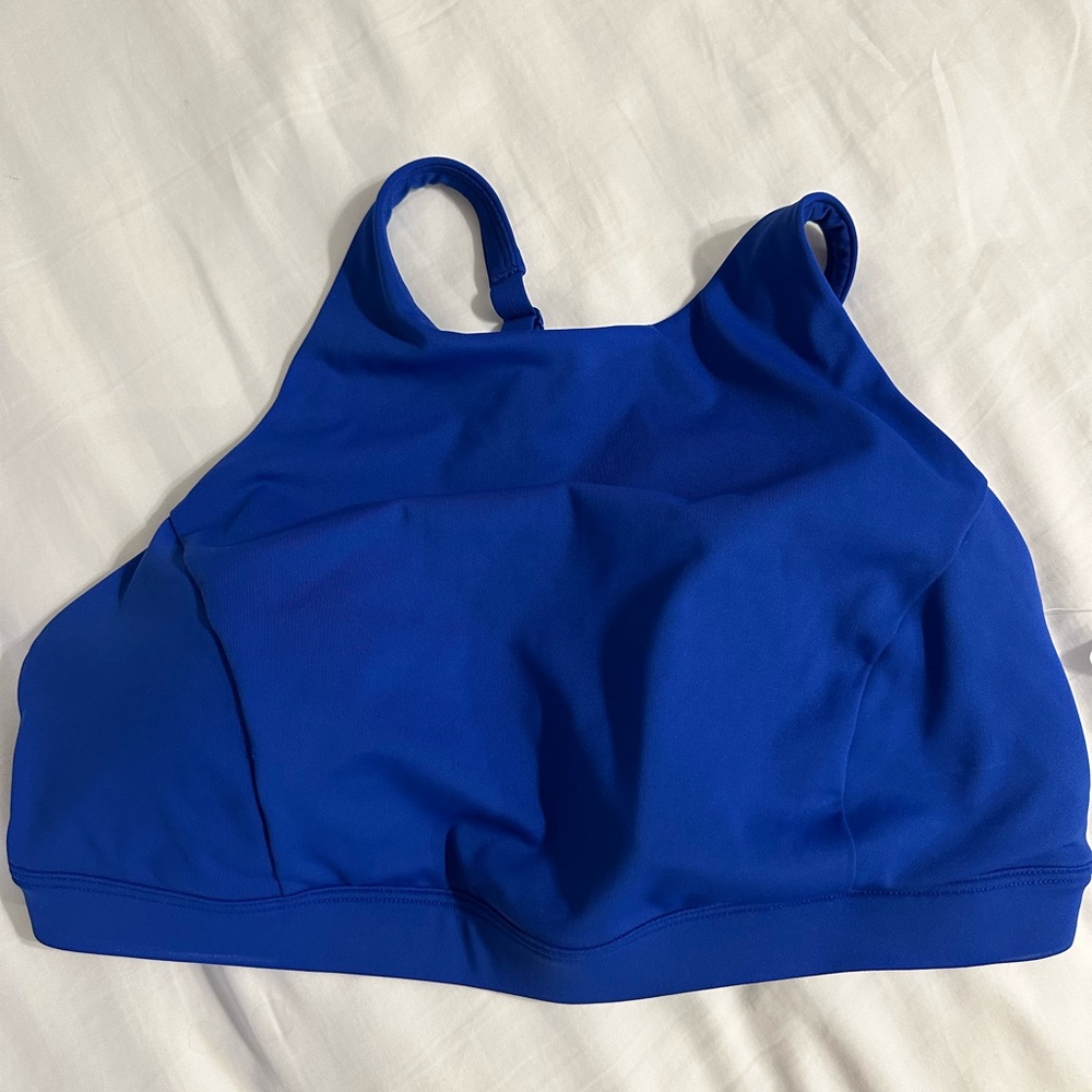 Athleta Women's Varsity Blue High Neck Bikini top